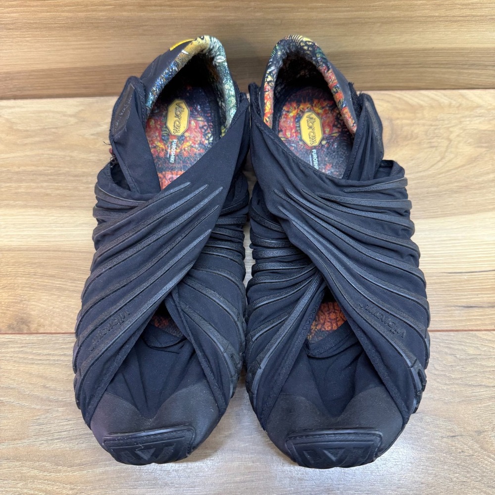 Vibram Furoshiki Wrapping Shoes Barefoot Mens 47 US 13.5 Black Minimalist Walk